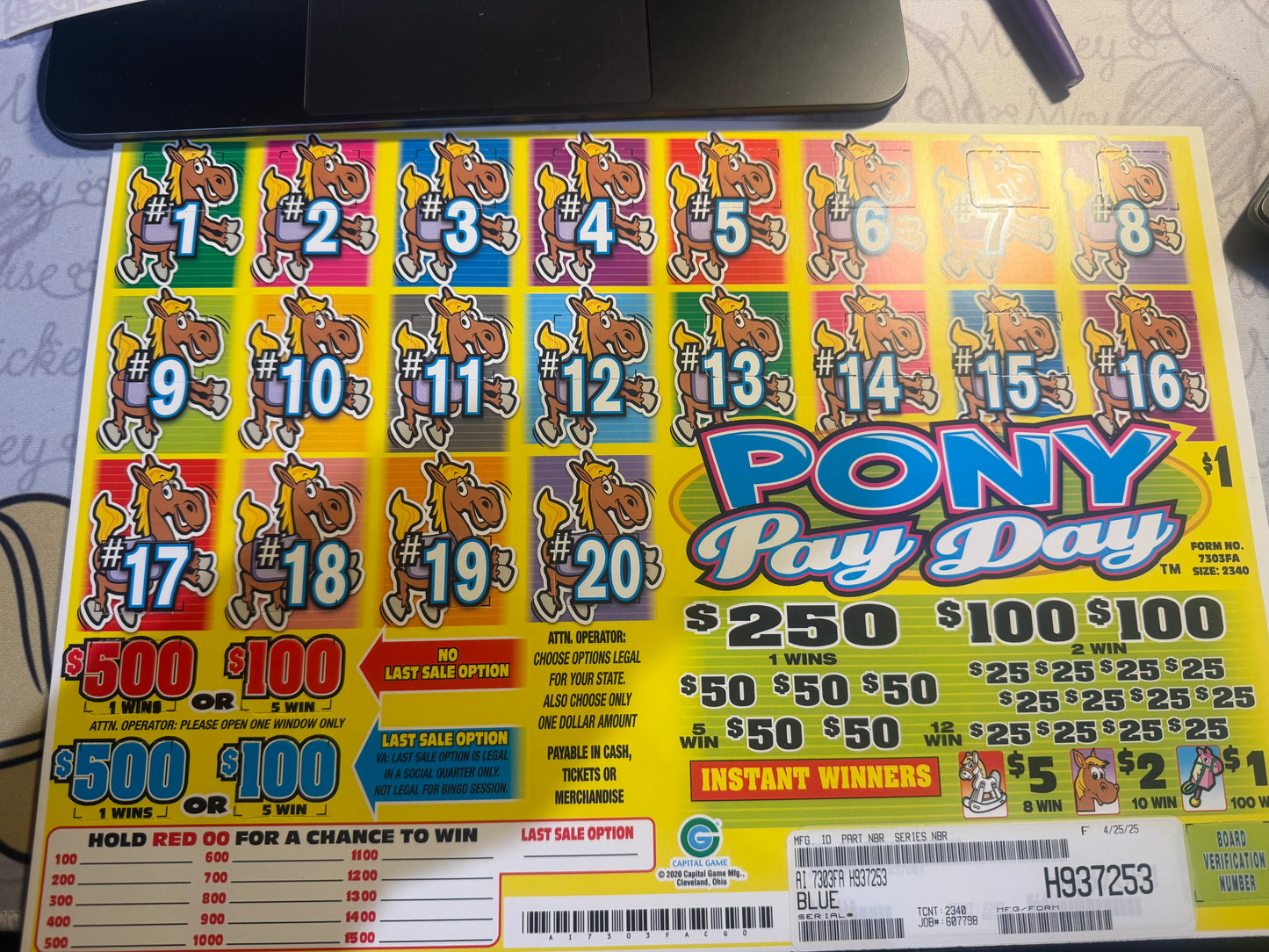 Pony Pay Day