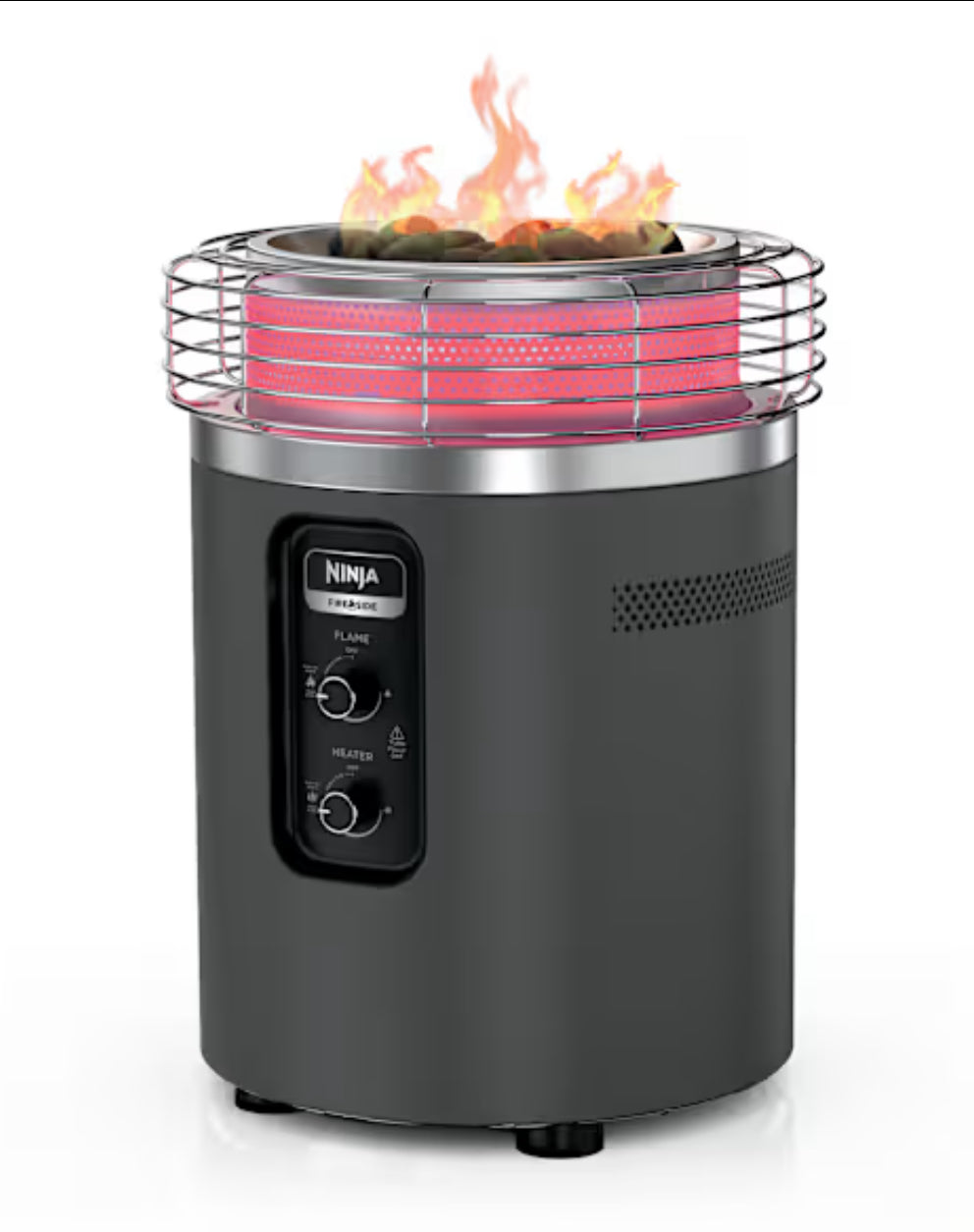 Ninja FIreside 360 & 4 Adirondack Chairs