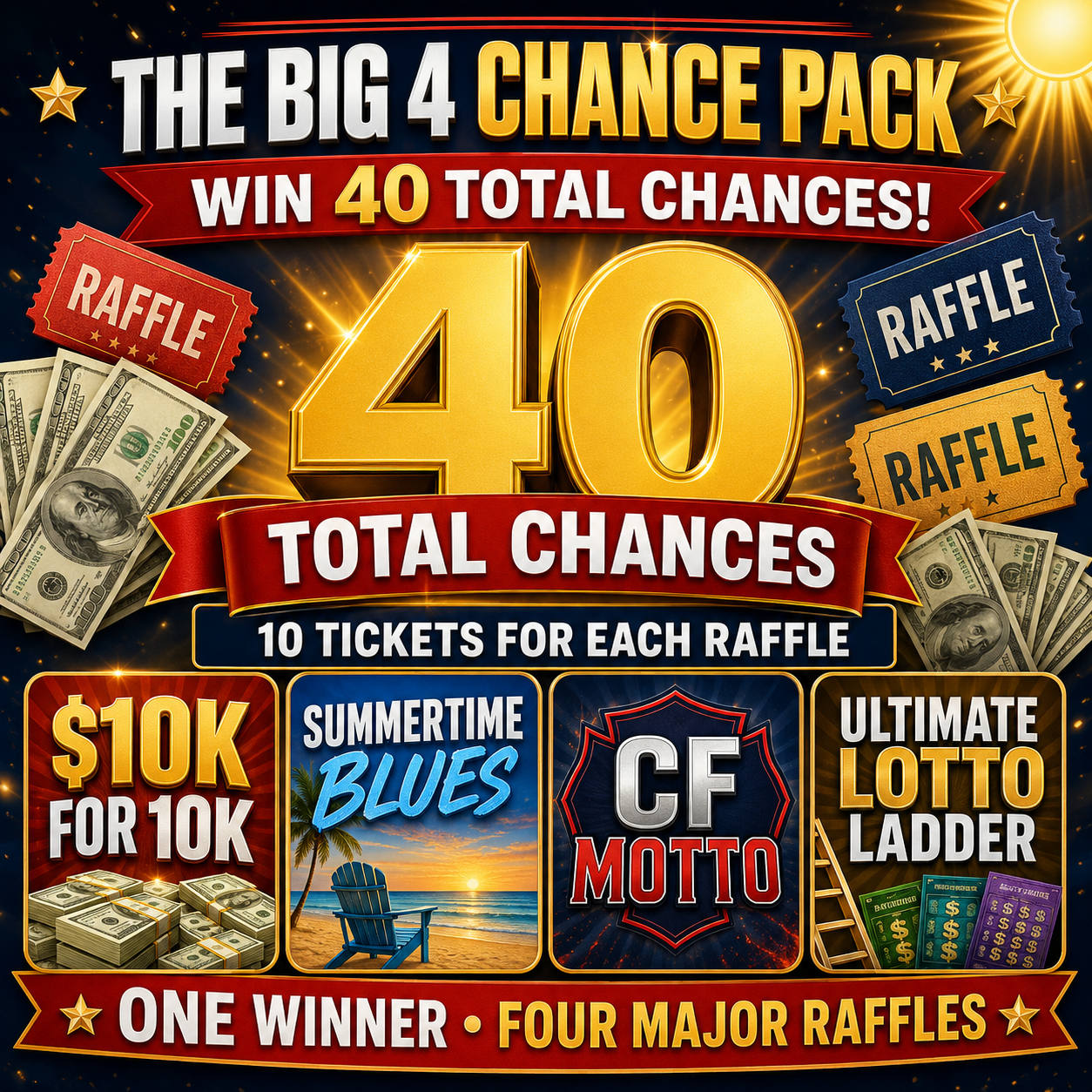 The big 4 pack chances