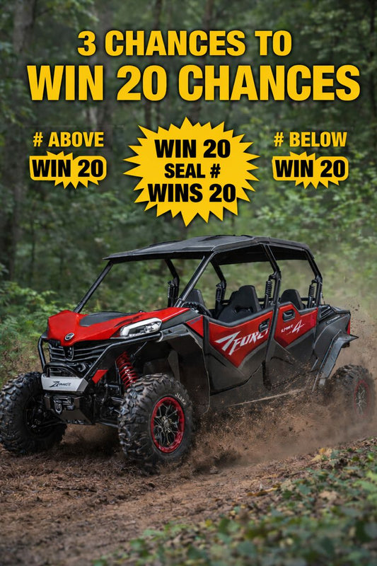 3 chances to win 20 chances- CF motto