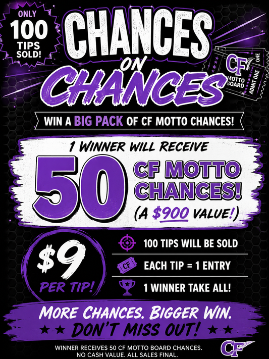 #5 50 chances for the CF Motto & Trailer