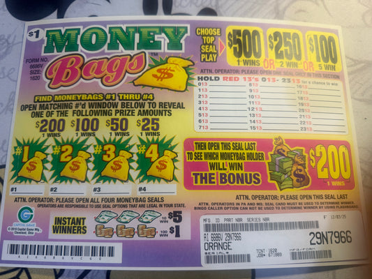 Money Bags Sn 29N7966