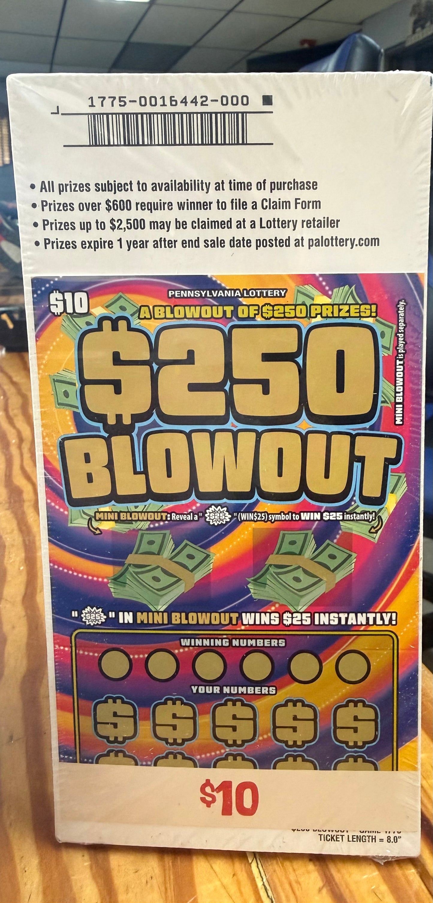 $250 BLOWOUT