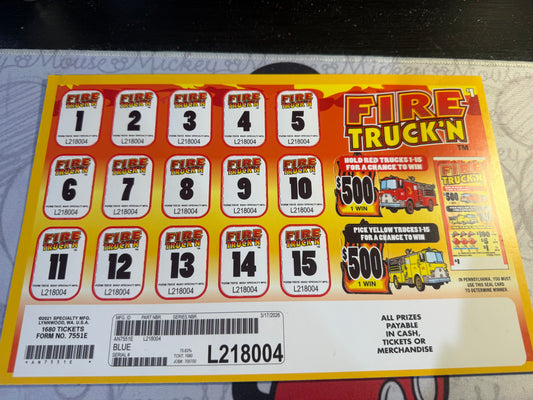 Fire Truck'n sn L218004