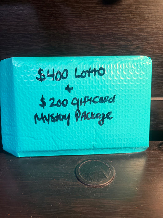 $400 Lotto & $200 gift card Mystery package
