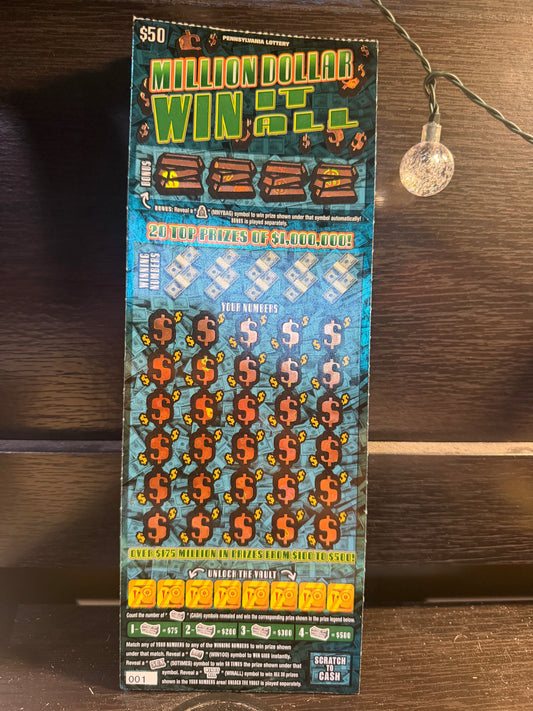 Million Dollar win IT ALL