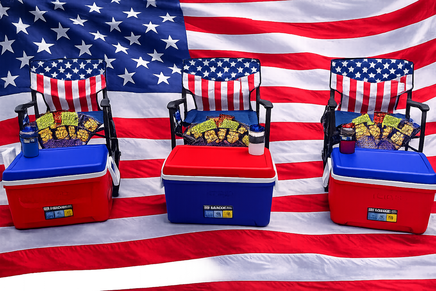 Stars, stripes & scratchers