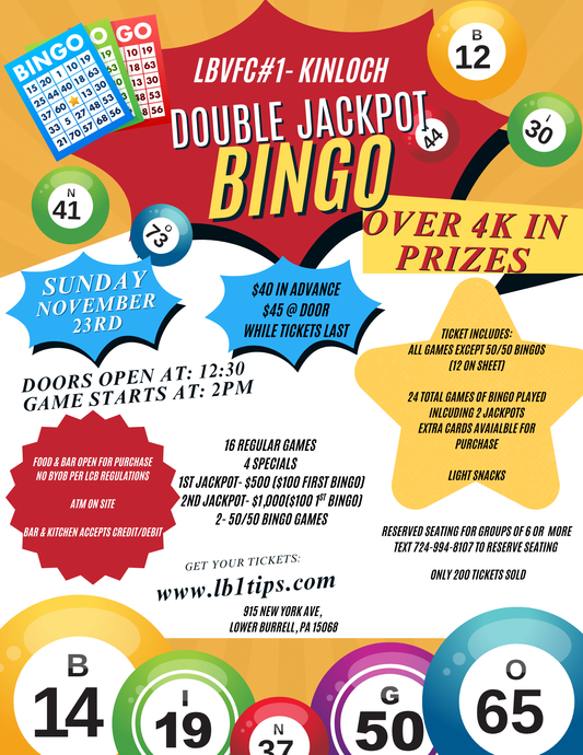 Double Jackpot Bingo