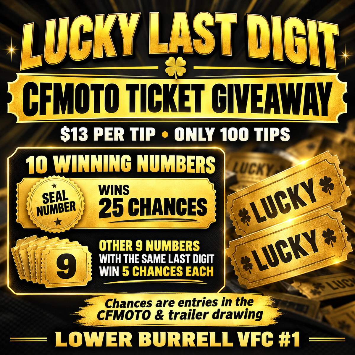 CF Motto lucky last digit