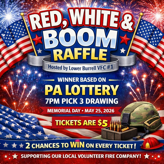 Red White and Boom Raffle